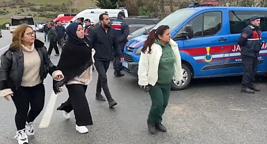 Patlamanın olduğu fabrikaya aileler geldi
