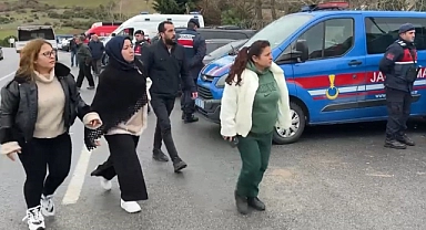 Patlamanın olduğu fabrikaya aileler geldi