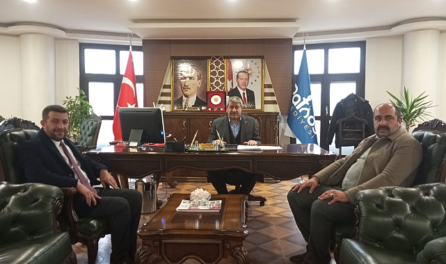 Patnos İlçe Müftülüğünden Başkan Taşkın'a Ziyaret