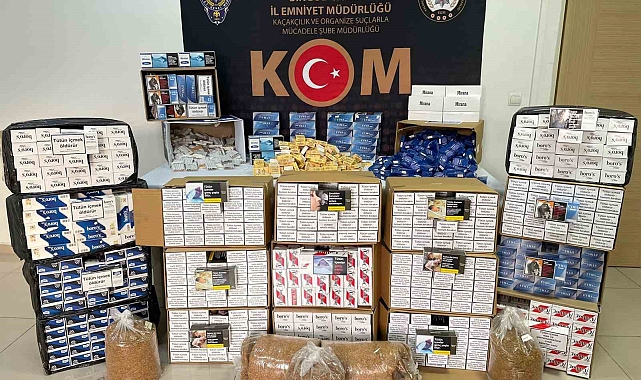 Polis 197 bin makaron ele geçirildi
