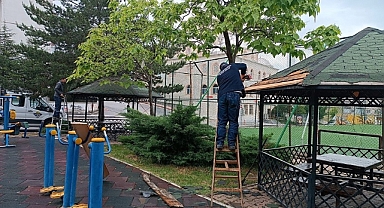 Pursaklar Belediyesinden bakım ve onarım çalışması