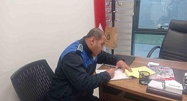Refüje çöp atan araç KGYS kameralarıyla tespit edildi
