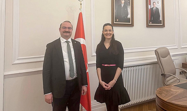Rektör Hacımüftüoğlu'nun İngiltere ziyareti Edinburg elçiliği ile tamamlandı