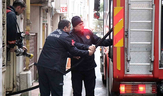 Sakarya’da şehir merkezinde korkutan yangın