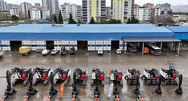 Samsun Büyükşehir, filosuna 16 yeni iş makinesi ekledi