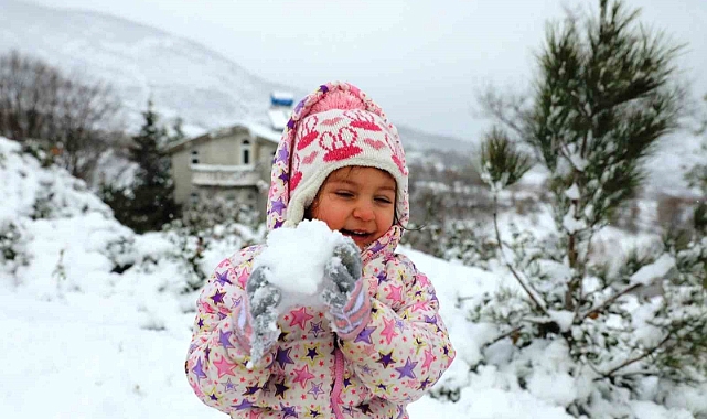 Samsun’da kar yağışı etkili oldu