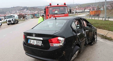 Samsun’da trafik kazası: 3 yaralı
