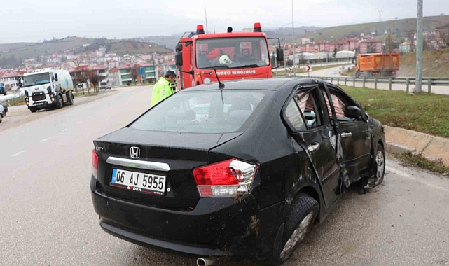Samsun’da trafik kazası: 3 yaralı