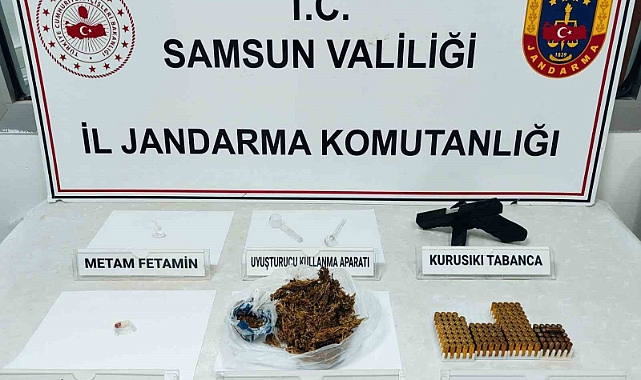 Samsun’da uyuşturucu operasyonu