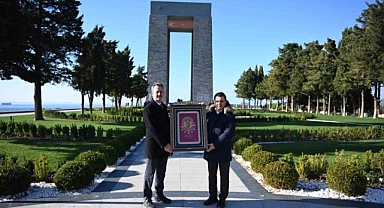 Savunma Sanayii Başkanı Prof. Dr. Haluk Görgün Tarihi Alanı ziyaret etti