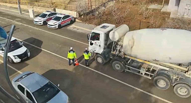 Siirt’te dron destekli trafik denetimi