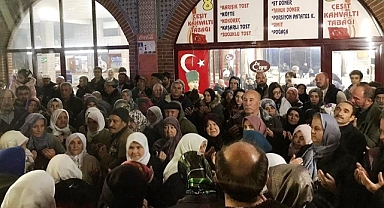 Simav’da umreciler dualarla uğurlandı