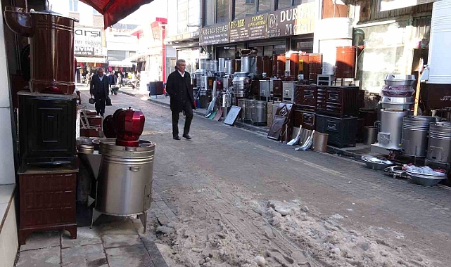 Sobacılar Çarşısı havaların soğuması ile hareketli günler yaşıyor