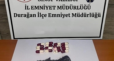 Şüpheli şahıstan uyuşturucu çıktı