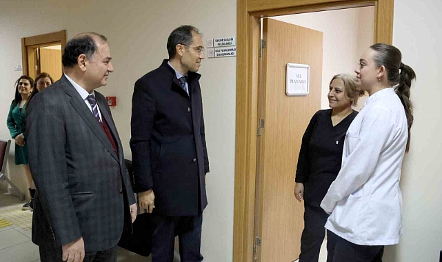 Talas’taki sağlık hizmetleri yerinde değerlendirildi