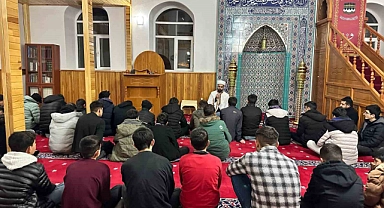 Taşlıçay’da sabah namazı buluşması