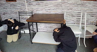 Tekirdağ’da öğrenciler afet ve acil durum eğitimi aldı