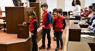 Tepebaşı Eko-Okullar, Çevre Çocuk Meclisi Başkanını seçti