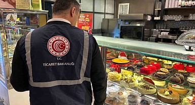 Ticaret Bakanlığı ekipleri İzmir’de market ve pastaneleri denetledi