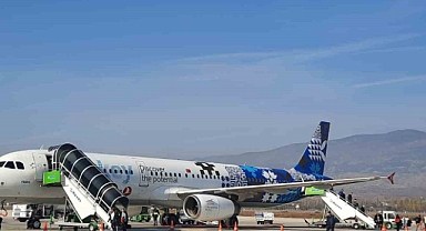 Tokat’ta uçak trafiği kasımda zirve yaptı