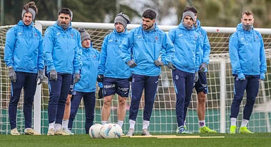 Trabzonspor, Galatasaray maçı hazırlıklarını sürdürdü