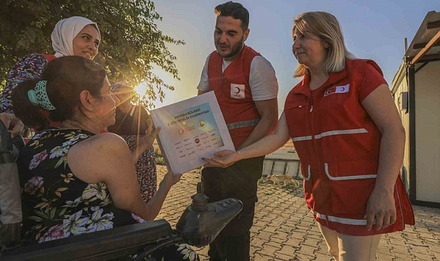 Türk Kızılay engelleri iyilikle aşıyor
