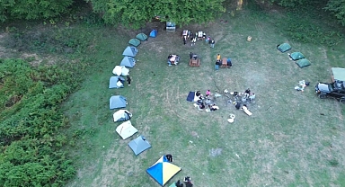 Üniversiteliler kampta buluştu