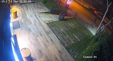 Ünlü Mimar Turgut Toydemir’in vurulduktan sonra kaza anına ilişkin güvenlik kamera görüntüsü ortaya çıktı