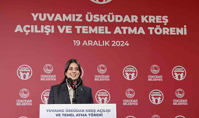 Üsküdar Belediyesi’nin ilk kreşi “Yuvamız Üsküdar” açıldı