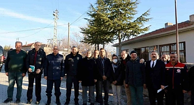 Vali Çelik; Kırkpınar ve Taşlıca köylerini ziyaret etti
