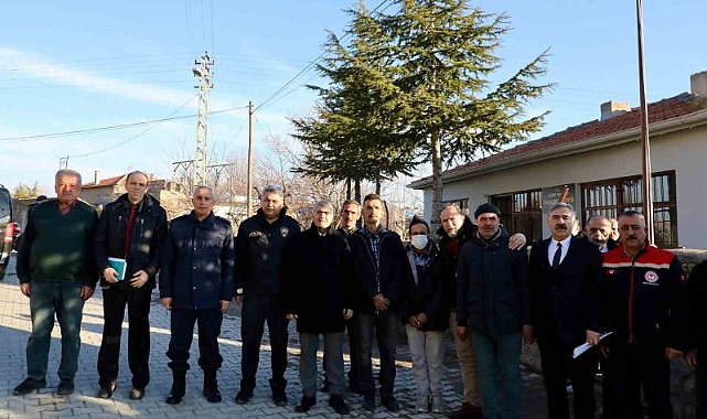 Vali Çelik; Kırkpınar ve Taşlıca köylerini ziyaret etti