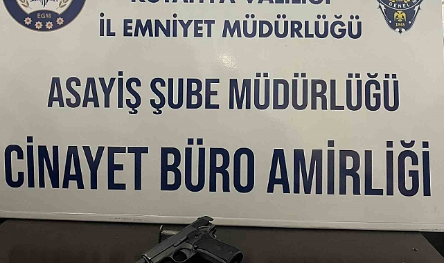 Van’da aranan cinayet şüphelisi Kütahya’da yakalandı