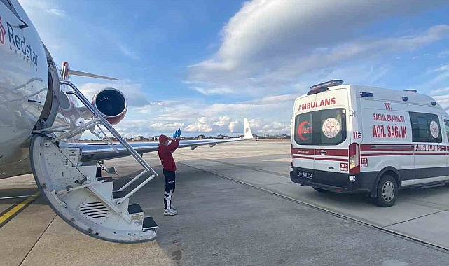 Van'da 3 yenidoğan hasta ambulans uçakla sevk edildi