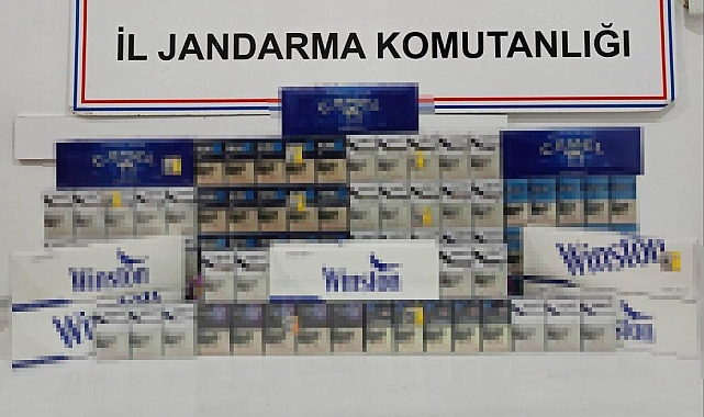 Van'da 610 paket kaçak sigara ele geçirildi