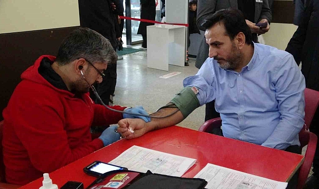 Van'da kan bağışına yoğun ilgi