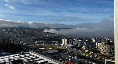 Yozgat’ı sis kapladı