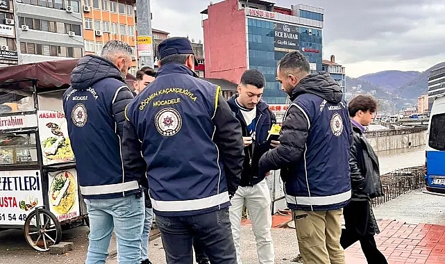 Zonguldak'ta 7 düzensiz göçmen yakalandı