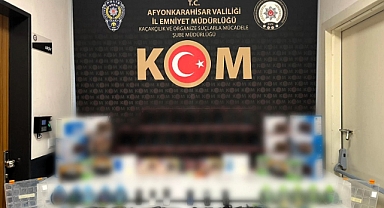 Afyonkarahisar’da kaçakçılıkla mücadele sürüyor