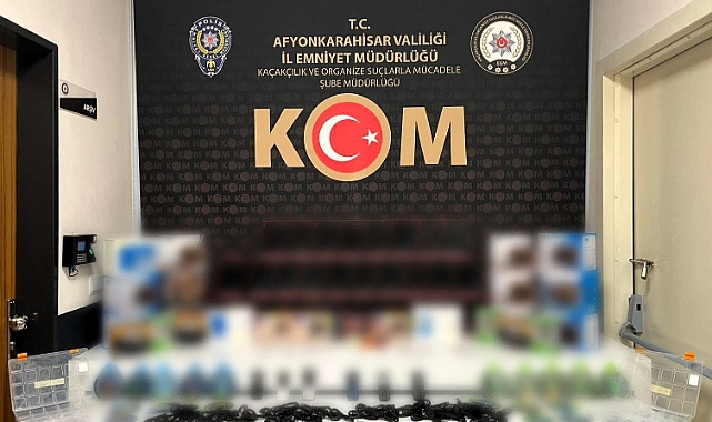Afyonkarahisar’da kaçakçılıkla mücadele sürüyor