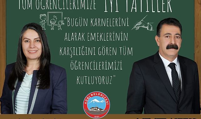 Ağrı Belediye Başkanlarından öğrencilere başarı ve motivasyon mesajı