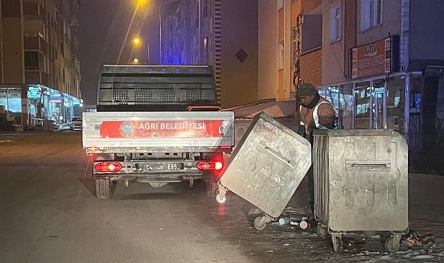 Ağrı Belediyesi’nden çevre temizliği konusunda önemli adım