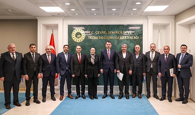 Ağrı Heyetinden Bakan Kuruma ziyaret