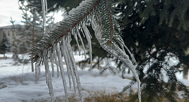 Ağrı’nın Sibirya soğukları devam ediyor