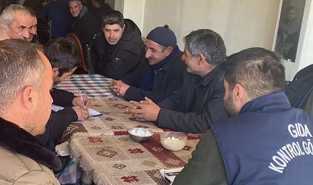 Ağrı'da tarım ekipleri üreticilerle buluşuyor