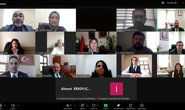 AİÇÜ’de KAMU İSG istişare toplantısı yapıldı