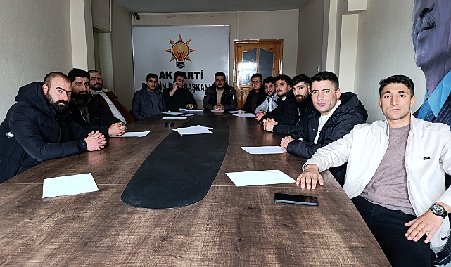 AK Parti Diyadin Gençlik Kolları Yönetim Kurulu Toplantısı Gerçekleştirildi