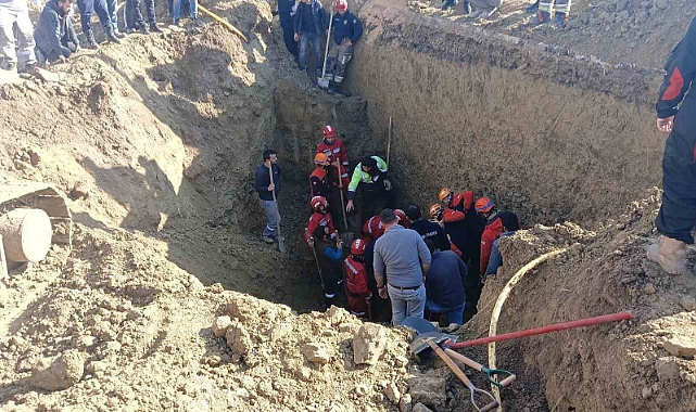 Ankara’da göçük altında kalan iki işçi hayatını kaybetti