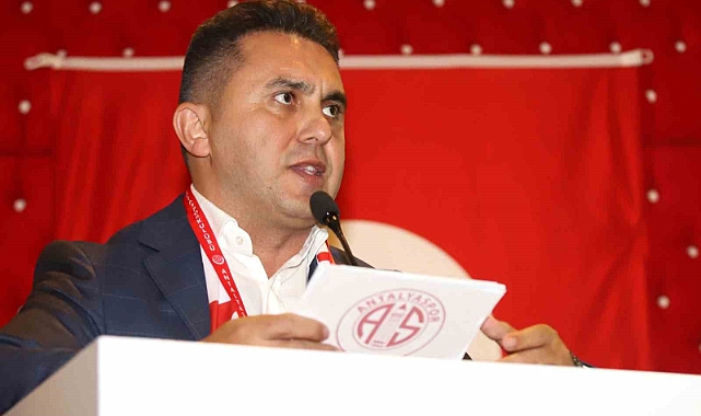 Antalyaspor Kulübü’nün yeni başkanı Mustafa Ergün oldu