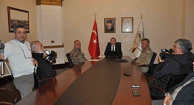 "Asayiş ve güvenlik" toplantısı yapıldı Kars'ta