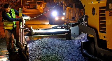 Asfalt çalışmaları devam ediyor